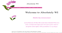 Desktop Screenshot of absolutelywi.co.uk